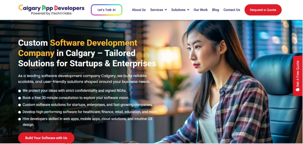 software development - Calgary App Developer