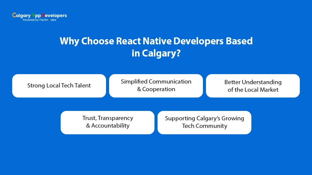 Why Choose React Native Developers Based in Calgary - Calgary App Developer