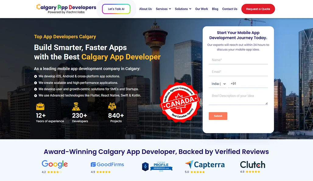 Calgary App Developer