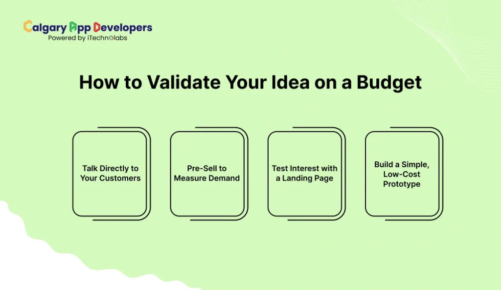 How to Validate Your Idea on a Budget - Calgary App Developer