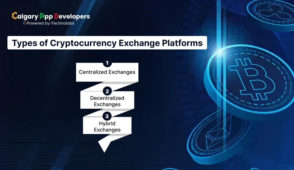 Types of Cryptocurrency Exchange Platforms - Calgary App Developer