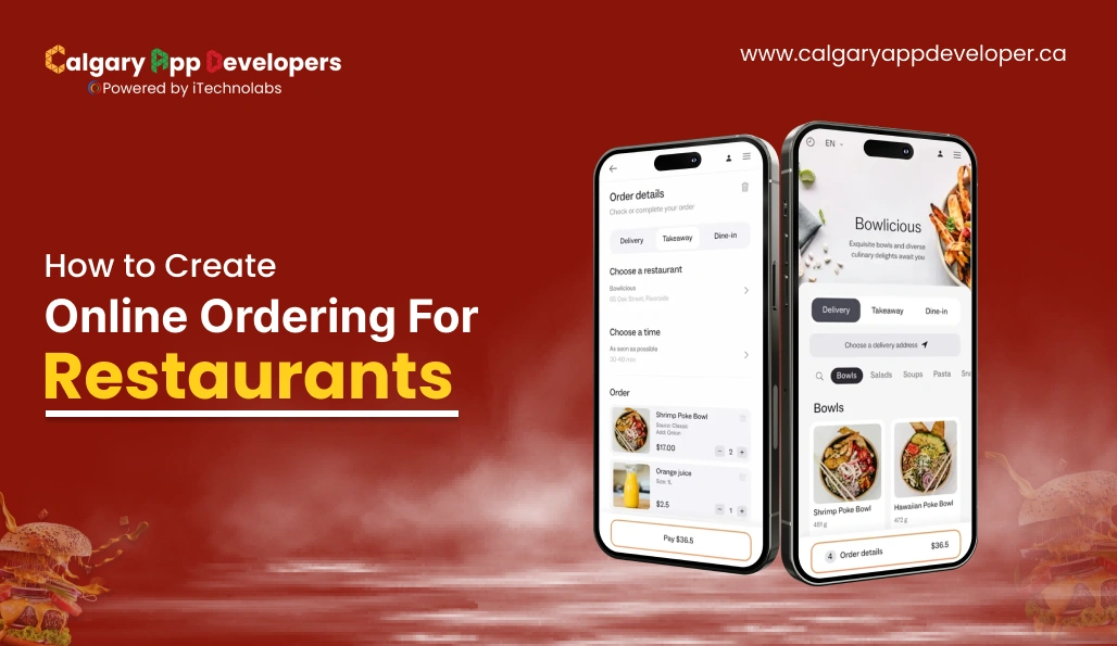 How to Create Online Ordering for Restaurants - Calgary App Developer